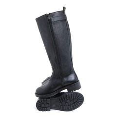 Botas Mujer Caña Alta Cuero De Montar Elastizada Sucre 4375