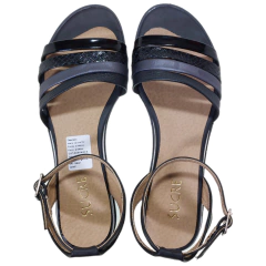 Sandalias Mujer Cuero Vacuno Bajas Sucre 6821 Verano Urbanas