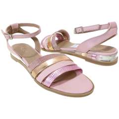 Sandalias Mujer Cuero Vacuno Bajas Sucre 6821 Verano Urbanas