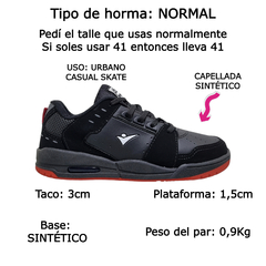 Zapatillas Hombre Skate Urbanas Casual Vanner 5792 Sneakers (VA5792) en internet