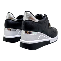 Zapatillas Via Marte Urbanas Confort Mujer Con Taco 046003 (VM046003)