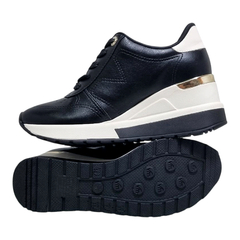 Zapatillas Con Taco Via Marte Urbanas Confort Mujer 046010 (VM046010)