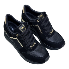 Zapatillas Con Taco Via Marte Urbanas Confort Mujer 046013 (VM046013)