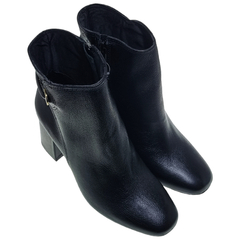 Botas Mujer Via Marte Cuero Vacuno Urbanas Botinetas 057003
