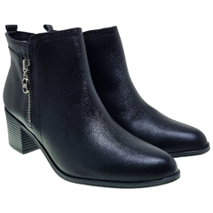 Botas Mujer Via Marte Cuero Vacuno Urbanas Botinetas 066004