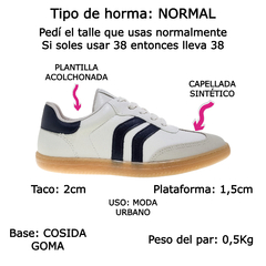 Zapatillas Via Marte Urbanas Confort Mujer Bajas 129003 Moda (VM129003) - tienda online