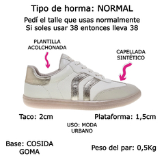 Zapatillas Via Marte Urbanas Confort Mujer Bajas 129003 Moda (VM129003) en internet