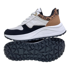 Zapatillas Via Marte Urbana Confort Mujer 136008 Acolchonada (VM136008) - Zona Shop