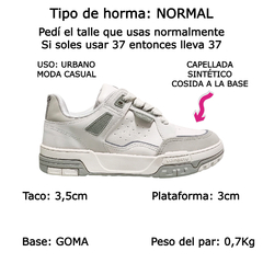 Zapatillas Via Marte Urbanas Confort Mujer Casual 218004 (VM218004) - Zona Shop