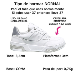 Zapatillas Confort Mujer Via Marte Urbanas Casual 218006 (VM218006) - Zona Shop
