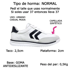 Zapatillas Via Marte Urbanas Moda Confort Mujer 226004 Bajas (VM226004) - tienda online