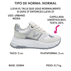 Zapatillas Via Marte Urbanas Confort Mujer 229001 Plataforma (VM229001) - tienda online