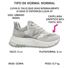 Zapatillas Via Marte Urbanas Confort Mujer 229001 Plataforma (VM229001) - tienda online