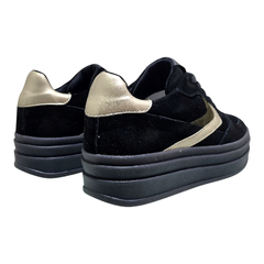Imagen de Zapatillas Plataformas Urbanas Cuero Viamo Mujer Candra Moda (VOCANDRA)