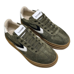 Zapatillas Plataformas Urbanas Cuero Viamo Mujer Candra Moda (VOCANDRA)