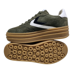 Imagen de Zapatillas Plataformas Urbanas Cuero Viamo Mujer Candra Moda (VOCANDRA)