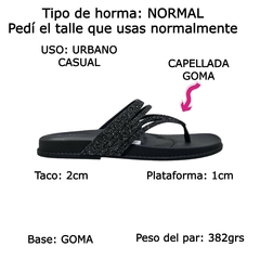 Ojotas Mujer Viamo Brillos Bajas Fermin Urbanas Verano Moda (VOFERMIN) - Zona Shop