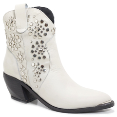 Botas Texana Con Tachas Mujer Viamo Cuero Vacuno Isadore