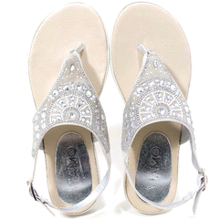 Sandalias Ojotas Mujer Viamo Brillos Bajas Keira Urbanas (VOKEIRA) - tienda online