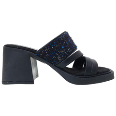 Sandalias Viamo Mujer Fiesta Taco Ancho Mick Zuecos Verano