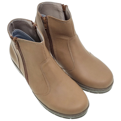 Botas Mujer Confort Cuero Camara Aire Botinetas Clasica 1400