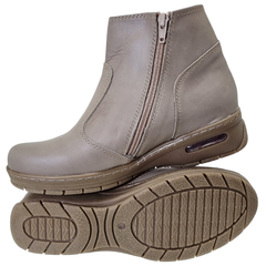 Botas Mujer Confort Cuero Camara Aire Botinetas Clasica 1400