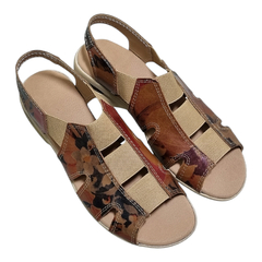 Sandalias Mujer Cuero Vacuno Elastizadas Confort Urbadas 940 (ZSAR940) - Zona Shop