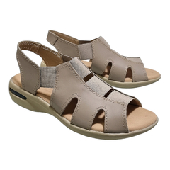 Sandalias Mujer Cuero Vacuno Elastizadas Confort Urbadas 940 (ZSAR940)