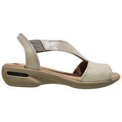 Sandalias Mujer Cuero Vacuno Elastizadas Confort Urbadas 941 (ZSAR941)