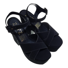Sandalias Mujer Plataformas Altas Zatz 17708 Fiesta Eventos