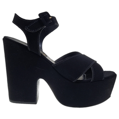 Sandalias Mujer Plataformas Altas Zatz 17708 Fiesta Eventos