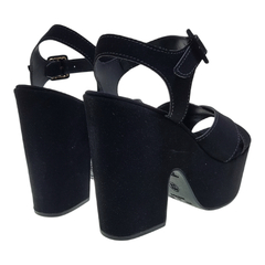 Sandalias Mujer Plataformas Altas Zatz 17708 Fiesta Eventos