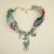 Collar Hipocampus Aqua Oro