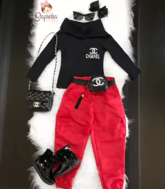 Conjunto jogger Chanel