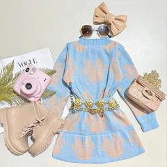 Conjunto tricô Minnie