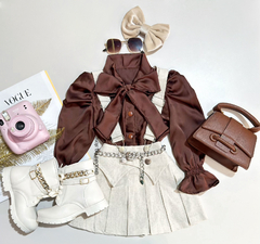 Conjunto salopete Livia