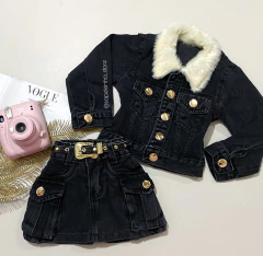 Conjunto jeans black cargo - comprar online