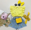 Short jeans bananinha