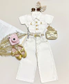 Conjunto Jeans off Amandinha