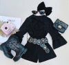 Conjunto com cinto corrente