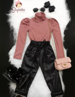 Blusa canelada gola na internet