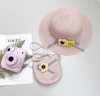 Kit chapéu com bolsa