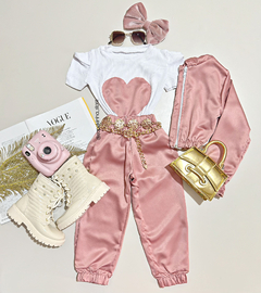 Conjunto 3 peças Love Rose