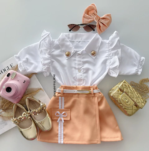 Conjunto com cinto Luciana