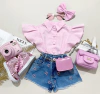 Short jeans bordado love