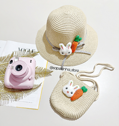 Kit chapeu com bolsa Praia na internet