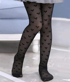 Meia calça arrasarão coração