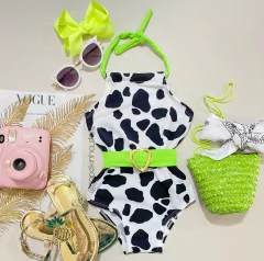 Maiô cow print