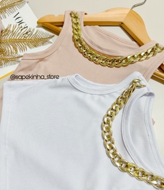Blusa Cropped Corrente - comprar online