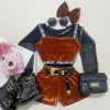 Conjunto veludo 3 peças Jany